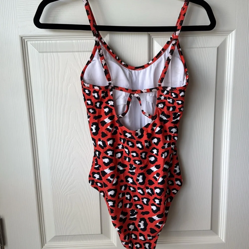 Leopard Print Swimsuit, size S - Picture 4 of 4
